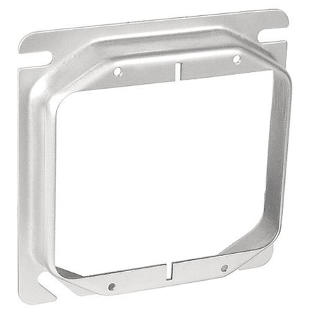 Southwire Device Ring, 2 Gangs, Galvanized Steel, Square Box Type 52C18